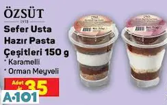 ÖZSÜT SEFER USTA HAZIR PASTA ÇEŞİTLERİ 150 G